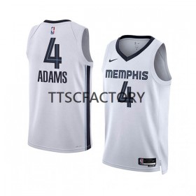 Dres Memphis Grizzlies Steven Adams 4 Nike 2022-23 Association Edition Bijela Swingman - Muške